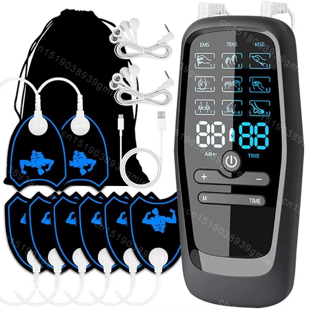 TherapyPulse™ EMS Muscle Stimulator – Digital Acupuncture & Body Slimming Device