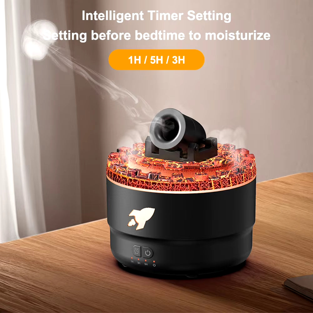 Cannon Blast Aromatherapy Humidifier – Unique Turret Design for Home & Office