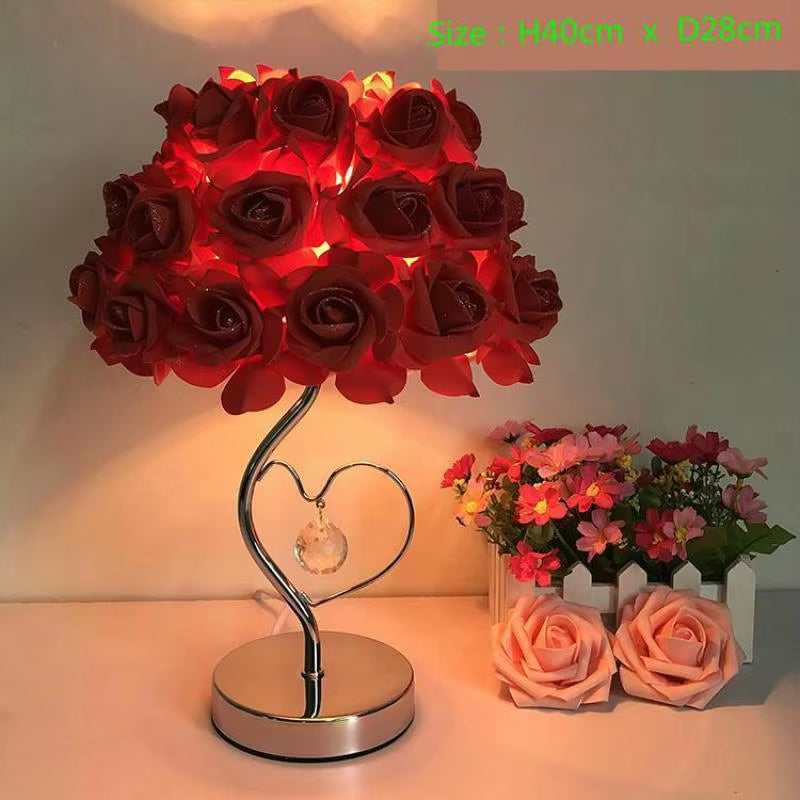 European Rose™ Desk Lamp – Multicolor LED Table Night Light