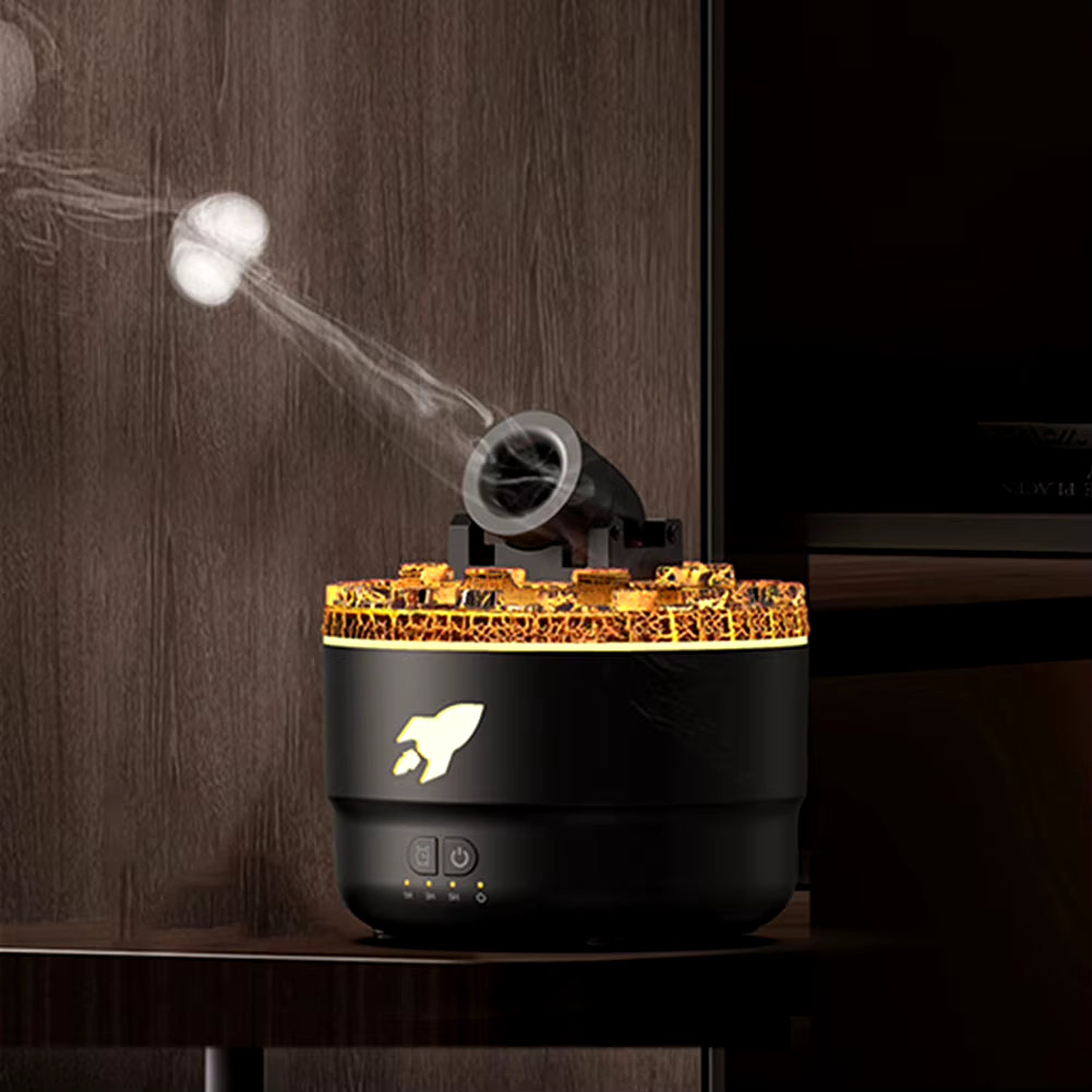 Cannon Blast Aromatherapy Humidifier – Unique Turret Design for Home & Office