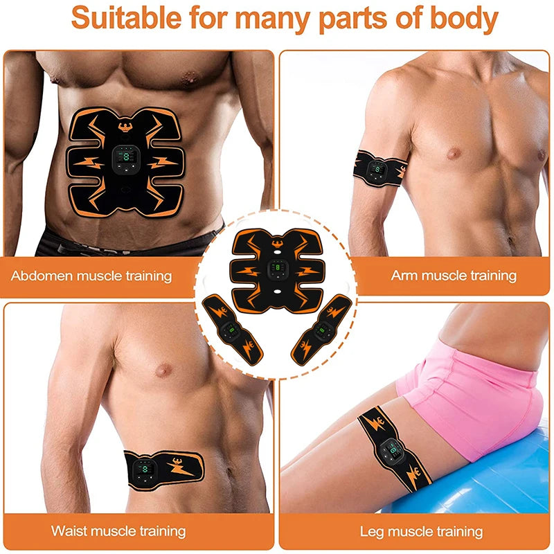 Smart EMS Wireless Muscle Stimulator™ – Abdominal Fitness & Body Slimming Massager