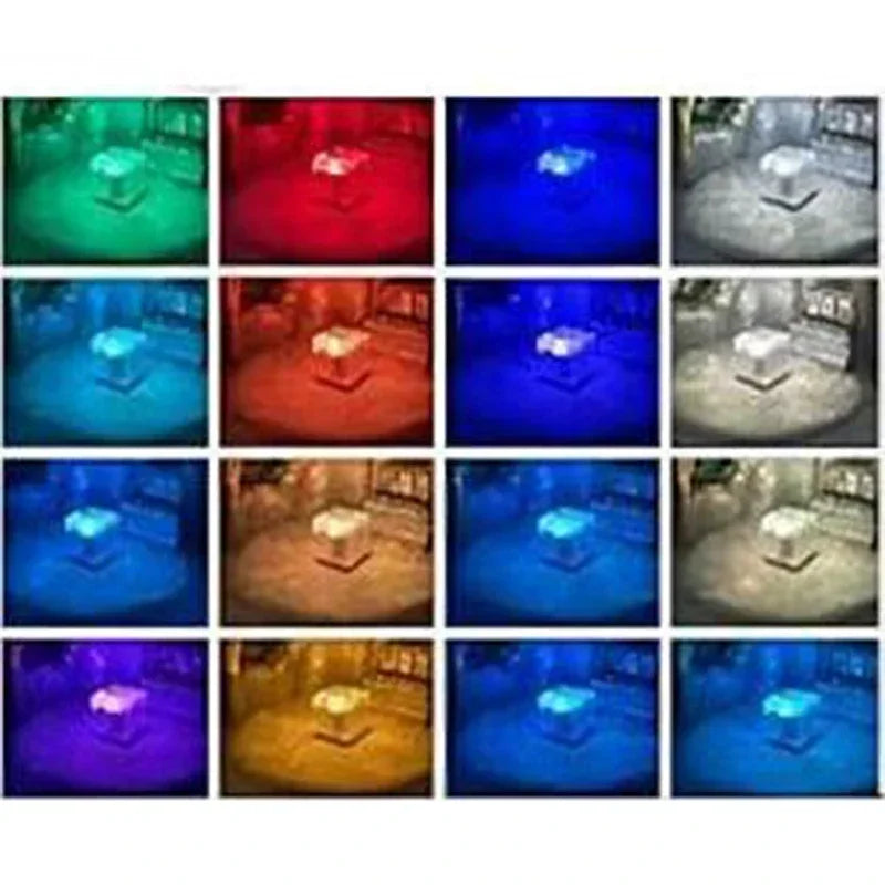 16-Color Aurora Glow Lamp – Midnight Aura Ocean Wave Projector for Home & Bar Ambiance