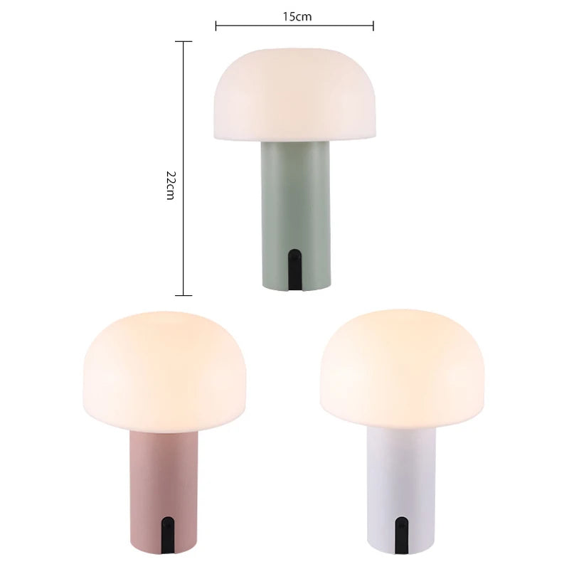 MushroomGlow™ Nordic Style Mushroom Table Lamp