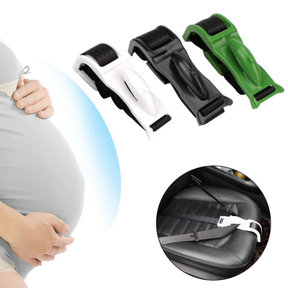 SafeBelly™ Pregnant Car Seat Belt Adjuster – Comfort & Safety for Maternity Moms