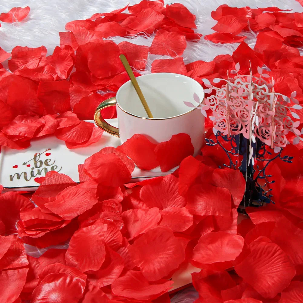 Artificial Rose Petals™ – 2000/100Pcs Colorful Silk Petals