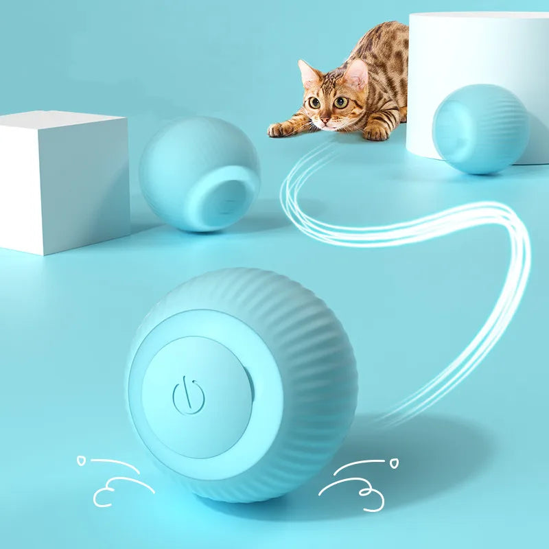 Electric Cat Ball™ – Smart Self-Moving Interactive Toy for Cats