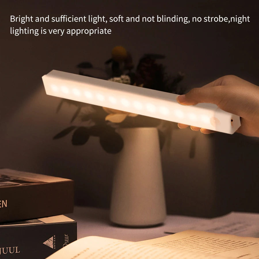 Wireless Motion Sensor LED Night Light – Portable Induction Lamp for Closet, Wardrobe, and Stairs