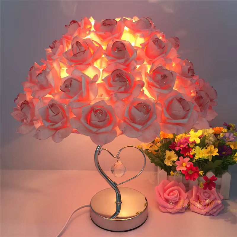 European Rose™ Desk Lamp – Multicolor LED Table Night Light