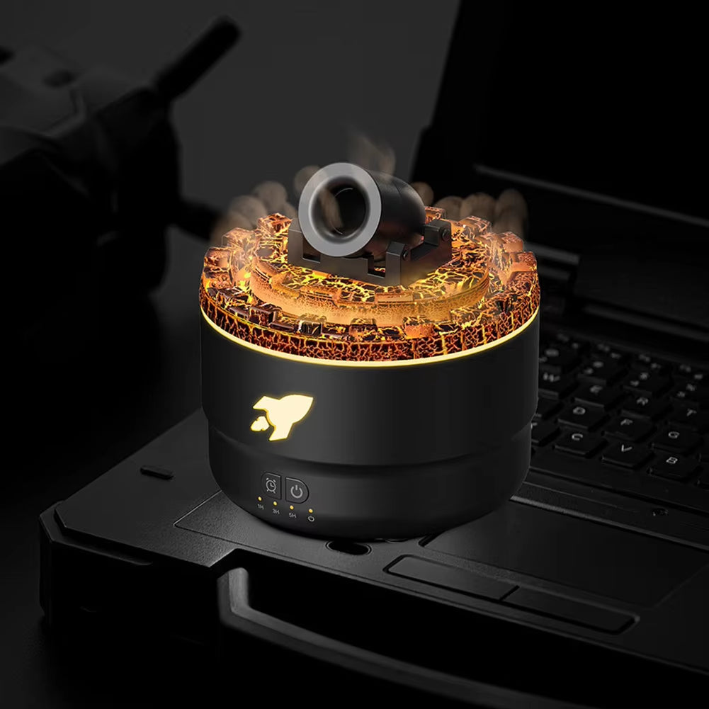 Cannon Blast Aromatherapy Humidifier – Unique Turret Design for Home & Office