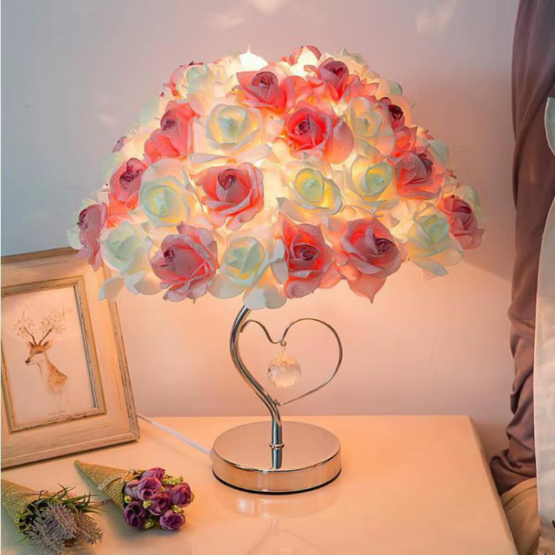 European Rose™ Desk Lamp – Multicolor LED Table Night Light