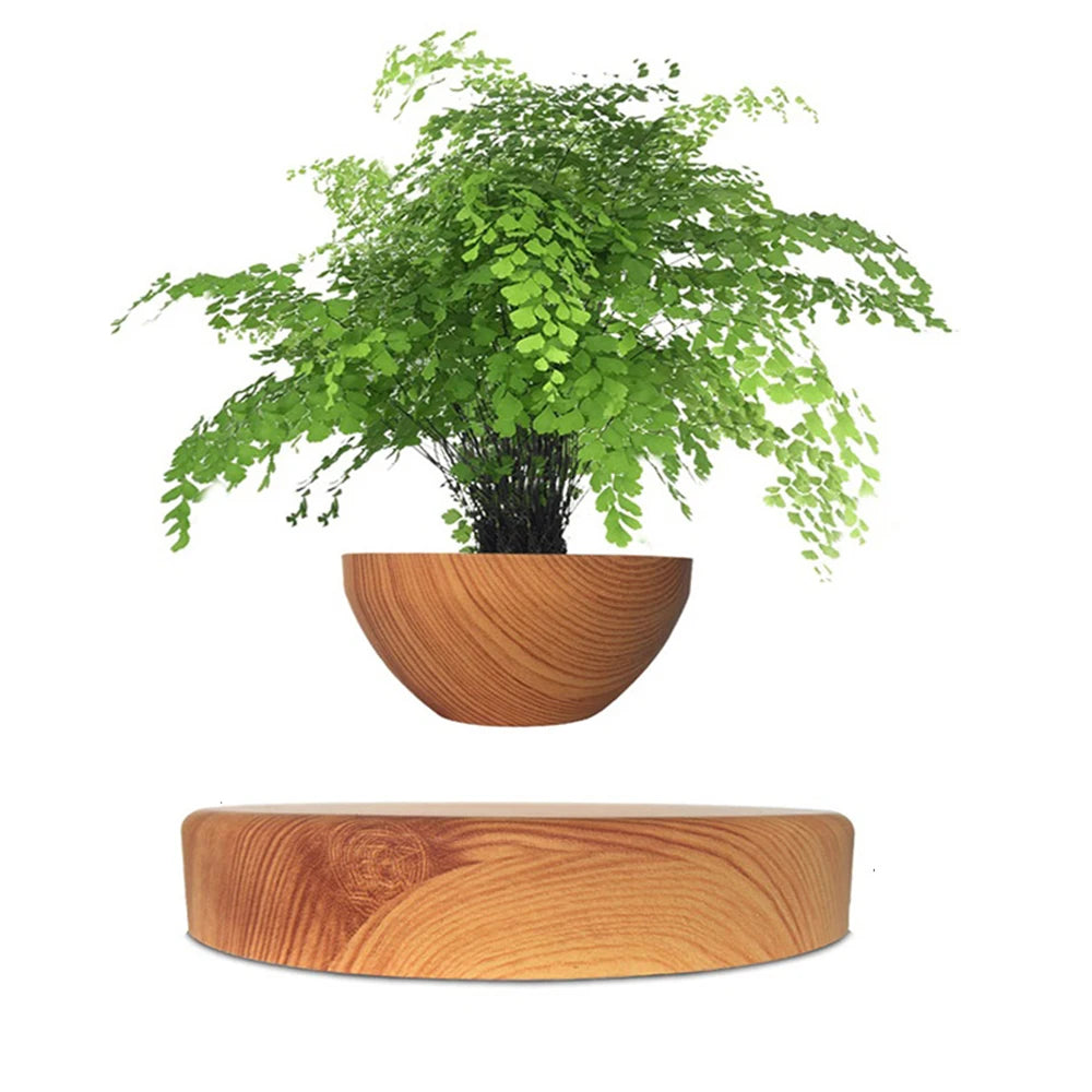 Levitating Air Bonsai Pot™ – Magnetic Levitation Floating Planter