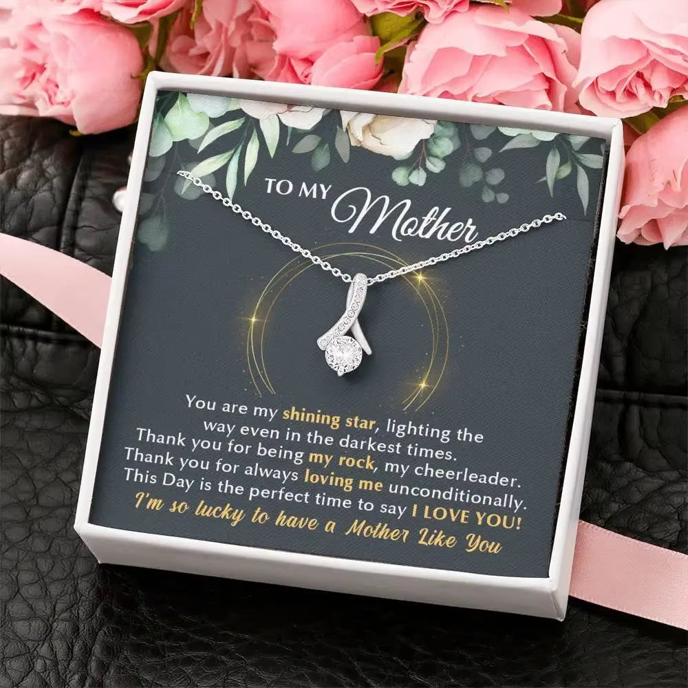 MoonLove™ Alluring Beauty Necklace – Elegant Jewelry Gift for Mom