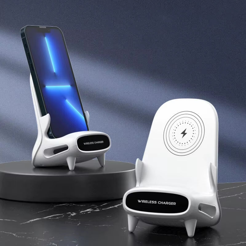 Mini Chair™ Wireless Fast Charger & Phone Holder