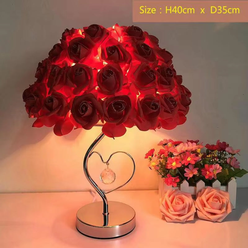 European Rose™ Desk Lamp – Multicolor LED Table Night Light