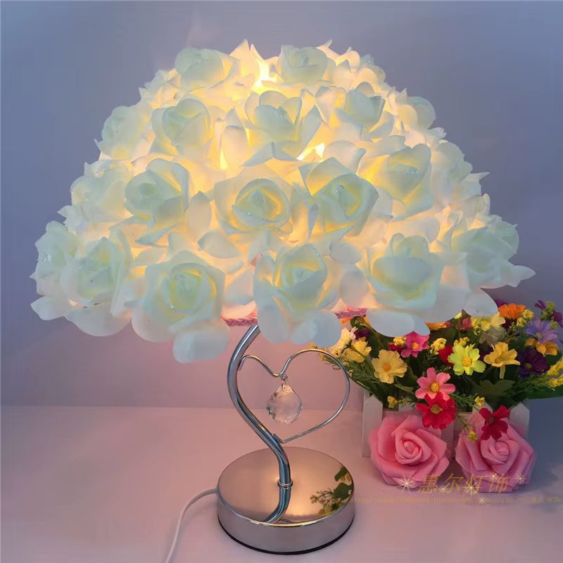 European Rose™ Desk Lamp – Multicolor LED Table Night Light